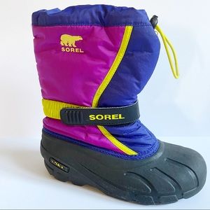 Sorel Winter Boot Flurry Snow Youth Size 5